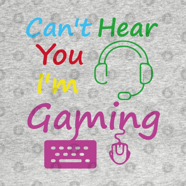 i cant hear you im gaming/gaming/gamer by Abddox-99